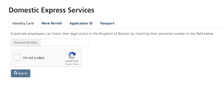 LMRA Visa Check Bahrain